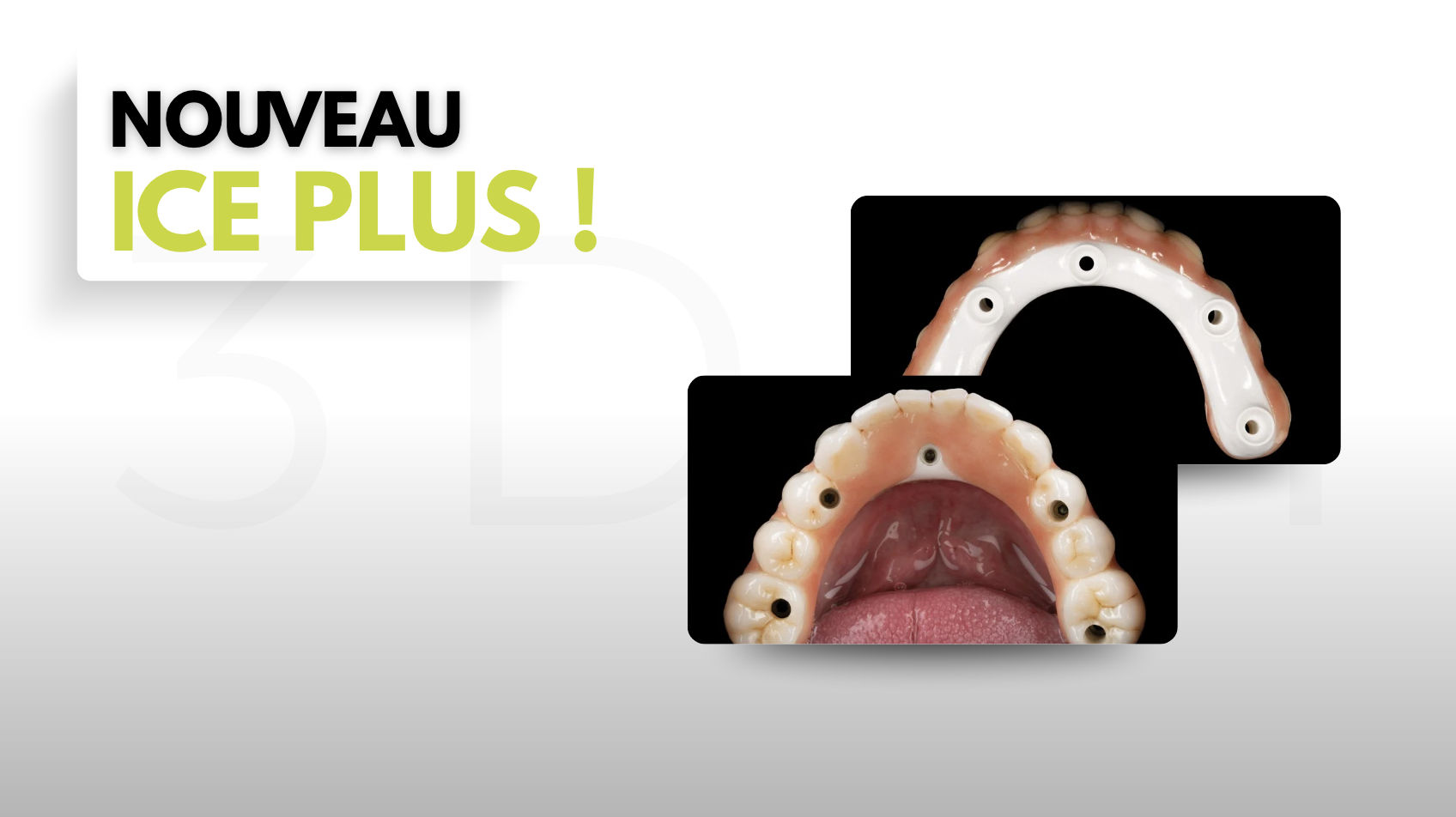 ICE Plus : la zircone haute performance désormais disponible chez 3DDI